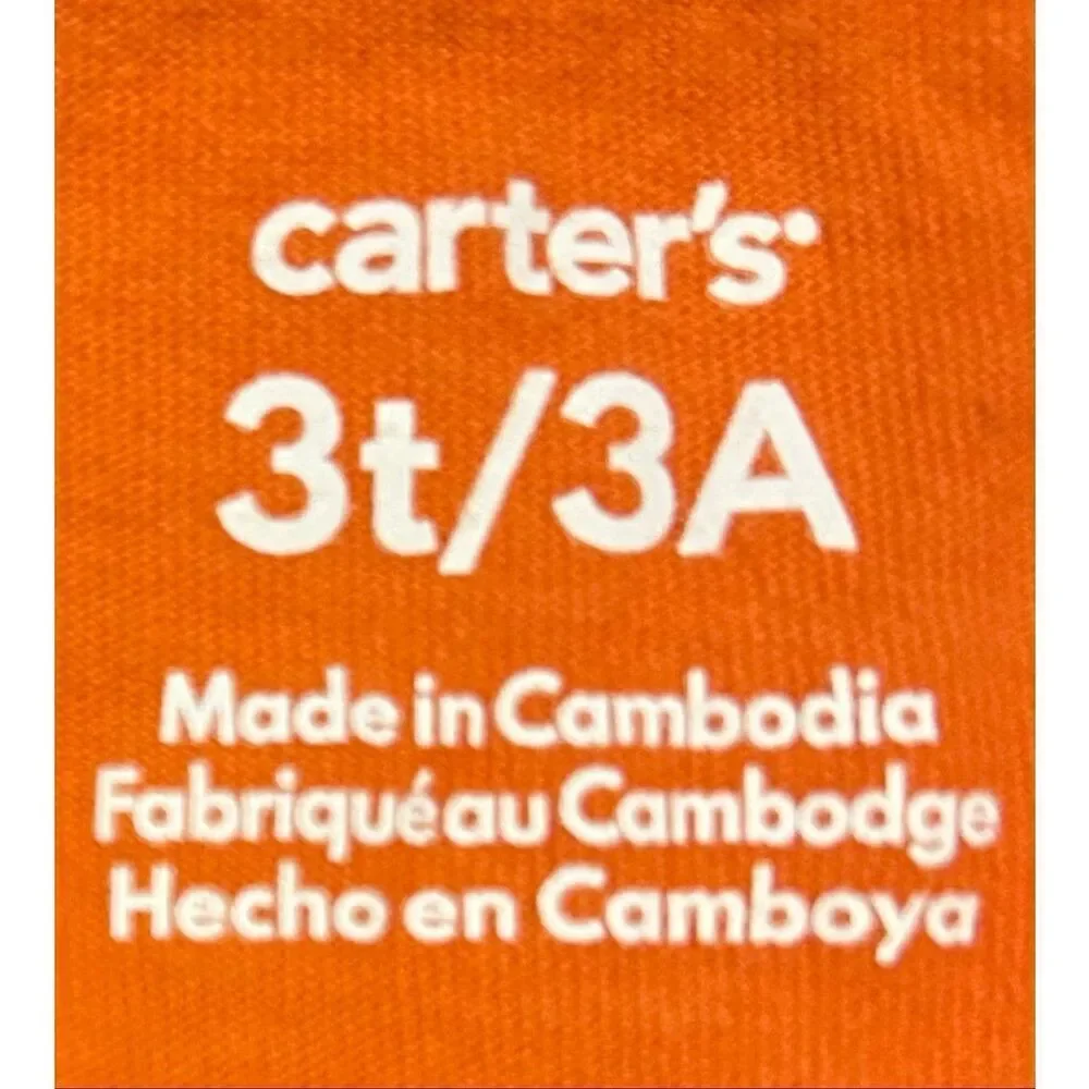 Carters Halloween shirt size 3T